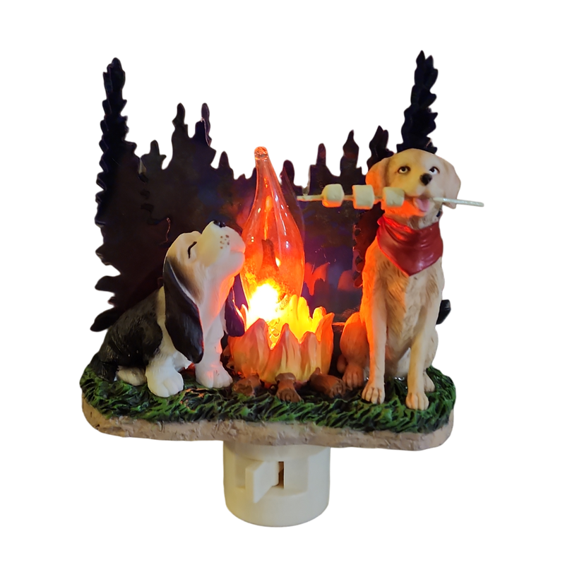 Campfire Dogs Nightlight