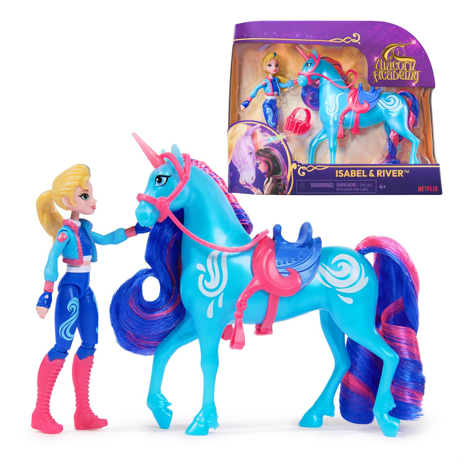 Unicorn Academy Isabel and River Set - Netflix Toy Figures – The