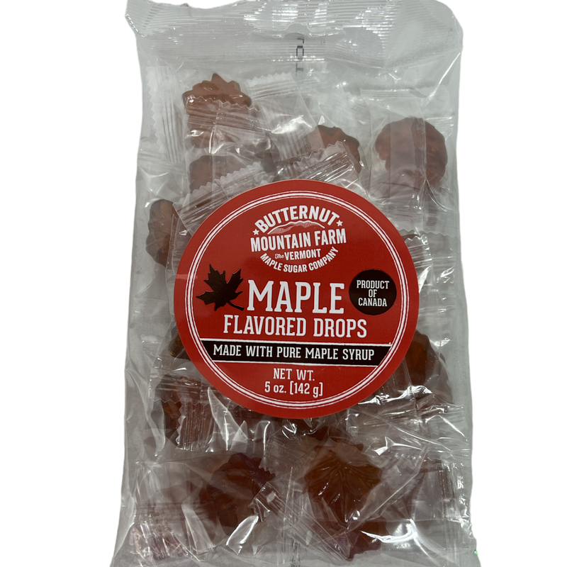 Maple Flavored Hard Drops - 5 Ounce Bag