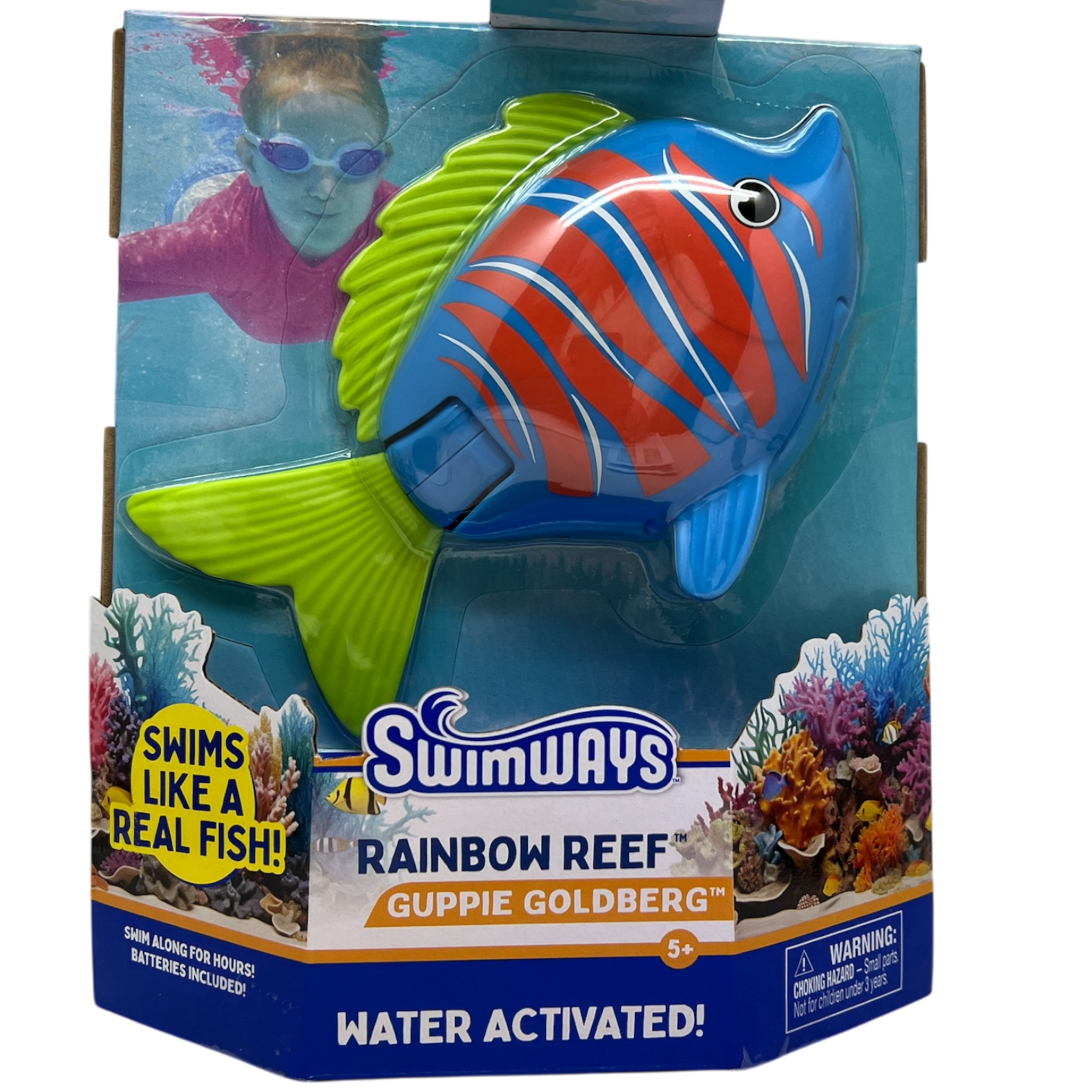 Swimways - Rainbow Reef Guppie Goldberg – The Country Christmas Loft