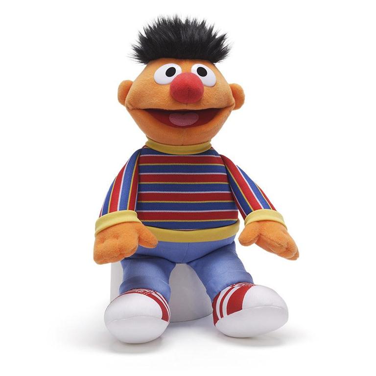 Sesame Street Ernie Doll - Plush | Country Christmas Loft – The