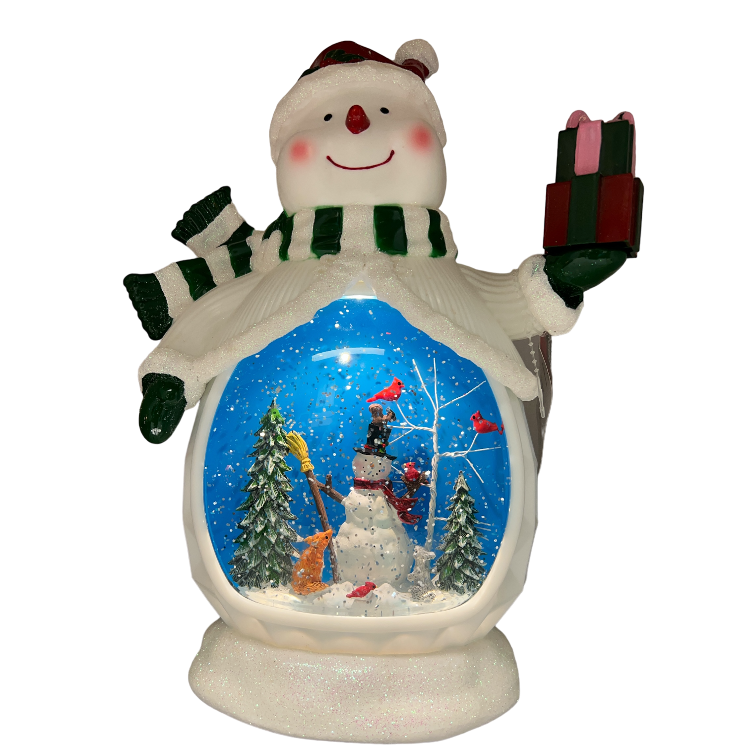 Musical Sparkle Snowman Water Globe