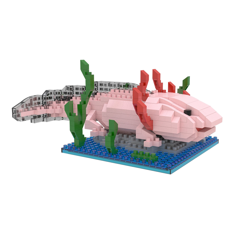 Mini Building Blocks - Axolotl