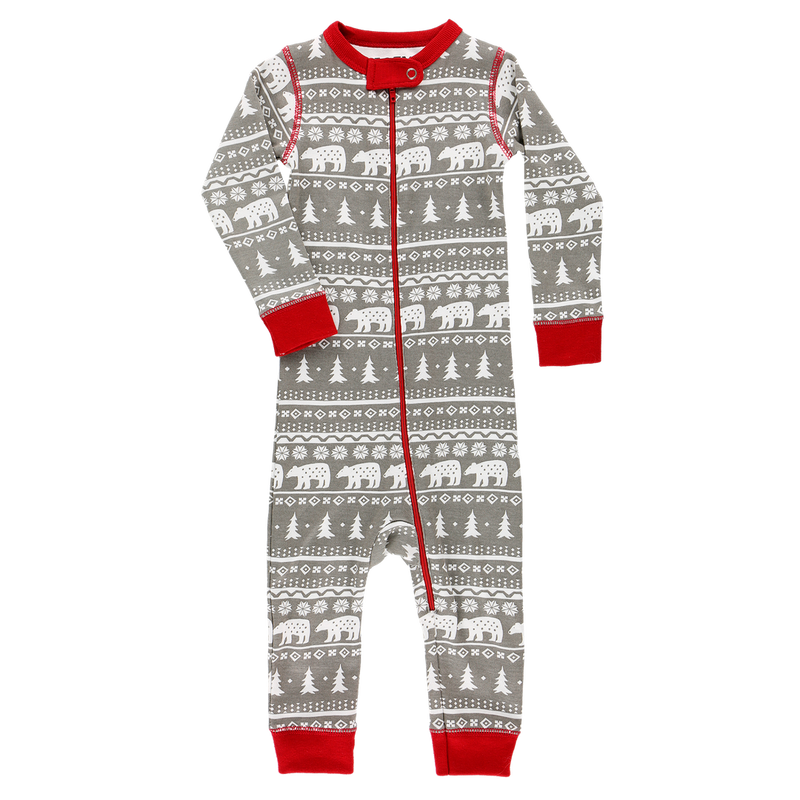 Nordic Bear Union Suit - - The Country Christmas Loft