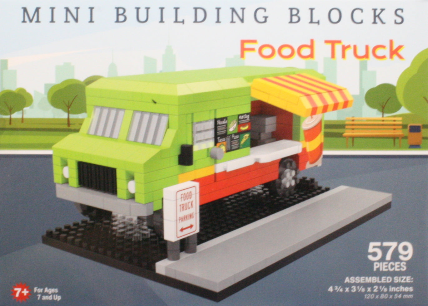Jeu De Construction Pantasy Food Truck 2300 Pièces - Compatible LEGO - Cadeau Idéal