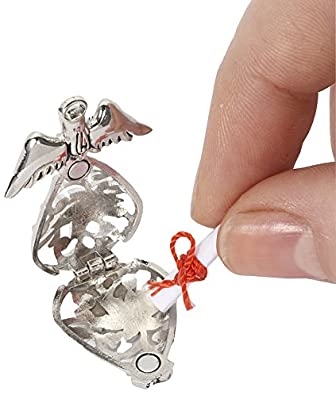 Angel Charm with compartment - The Country Christmas Loft