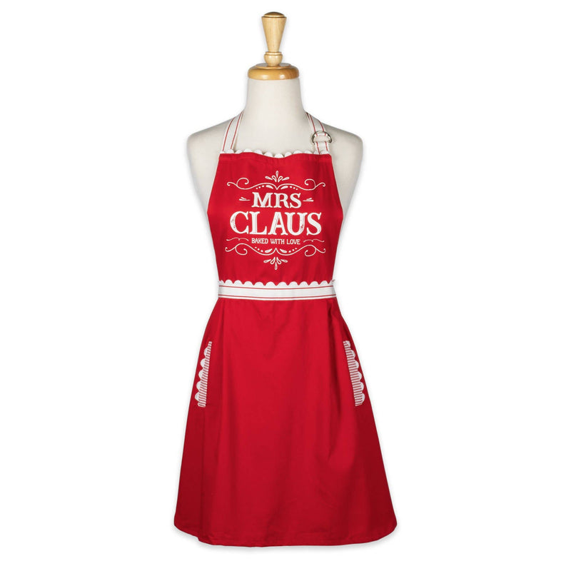Mrs Claus Apron - The Country Christmas Loft