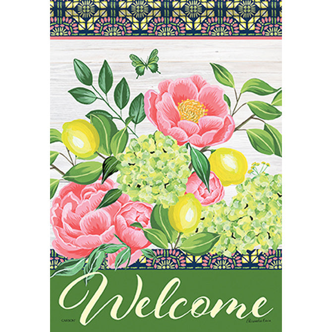 Fresh Floral Durasoft Large Flag - 28" x 40" - The Country Christmas Loft