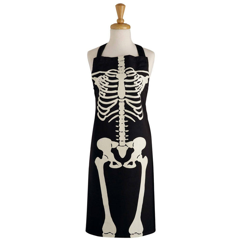 Skeleton Printed Chef's Apron - The Country Christmas Loft