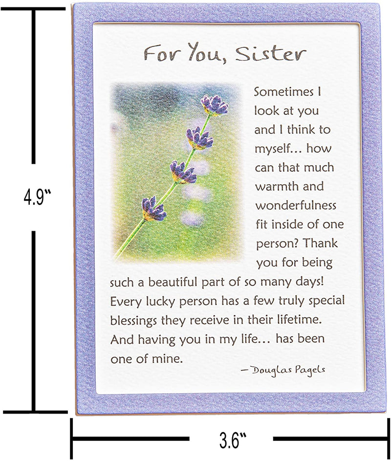 Easel-back Print with Magnet - Foy you, Sister - The Country Christmas Loft