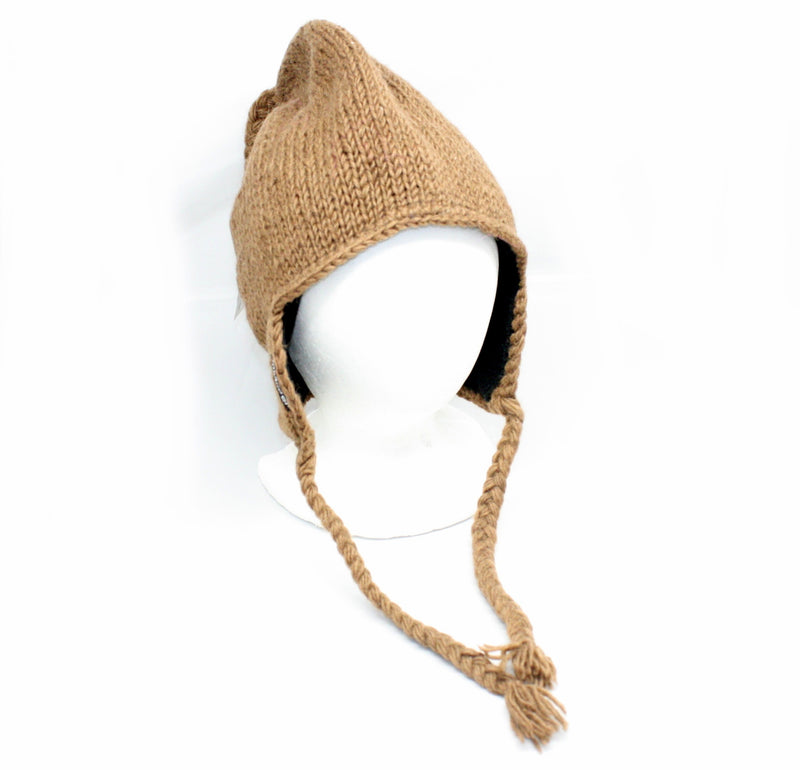 Us Sherpa - Flap Hat - Brown - The Country Christmas Loft