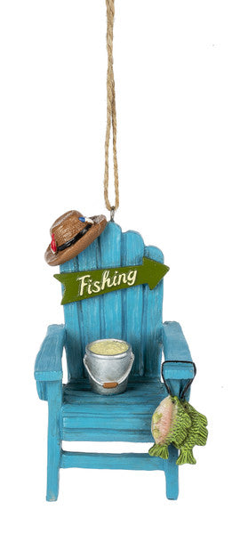 Adirondack Chair Ornament - Hunting - The Country Christmas Loft