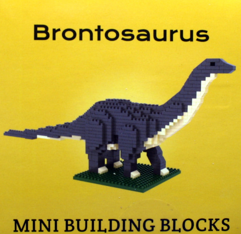 Mini Building Blocks - Brontosaurus - The Country Christmas Loft