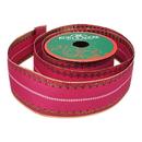 Pink With Gold Edge Ribbon - 1.5" x 10 Yards