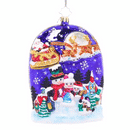 Must Be St. Nick - Glass Ornament