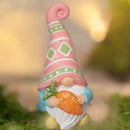Easter Gnome Figurine - 6 Inch - Carrying a Carrot