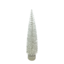 Holiday White Bottle Brush Tree