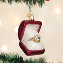 Ring In Box Glass Ornament - Christmas >> Ornaments >> Glass - by Old World Christmas - view 4
