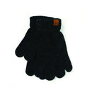 Super Soft Chenille Gloves - Black