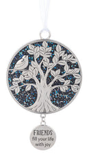 Tree of Life Ornament - Friends Fill your Life with Joy