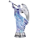 Multicolor Lighted Swirl Angel – 12 Inch - Christmas >> Snowglobes - by Confetti Lites - view 3
