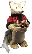 Holiday Fox Figurine - 12 Inch - - The Country Christmas Loft
