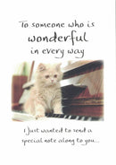 To Someone Who Is Wonderful In Every Way - Greeting Card - The Country Christmas Loft