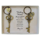 Wedding Wishes Key To My Heart Key Ring / Bottle Opener