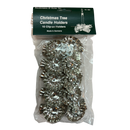 Silver Clip-on Candle Holders - Set of 10