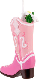 Pink Cowboy Boot Hallmark Ornament