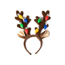 Jumbo Bulb Light Up Antlers Headband