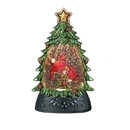 Lighted Tree Shimmer - 6 Inch - Cardinal