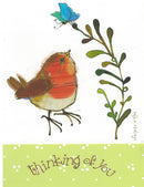 Little Birdy Thinking of You Card