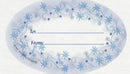 Adhesive Labels - Snowflakes