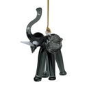 The Egyptian Glass Dark Emerald Elephant Ornament - Christmas >> Ornaments >> Egyptian Glass - by Egyptian Museum - view 3