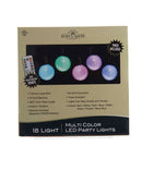 18-Light Old Time Party Pastel Multicolored LED Light Set - Novelty - by Kurt Adler - view 6