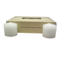 Votive Candles - White - Box 12 - Votives - by Biedermann & Sons - view 3