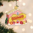 Starburst Cottage Glass Ornament - Christmas >> Ornaments >> Vehicles - by Lemax - view 4
