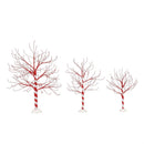 Peppermint Twist Trees - 3 Piece Set - Christmas >> Villages >> Accessories - by Department 56