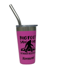Vermont Bigfoot Stainless Steel 2oz Shooter  - Pink