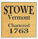 Local Towns Ceramic Coaster - Stowe - Coasters - by Paint The Town