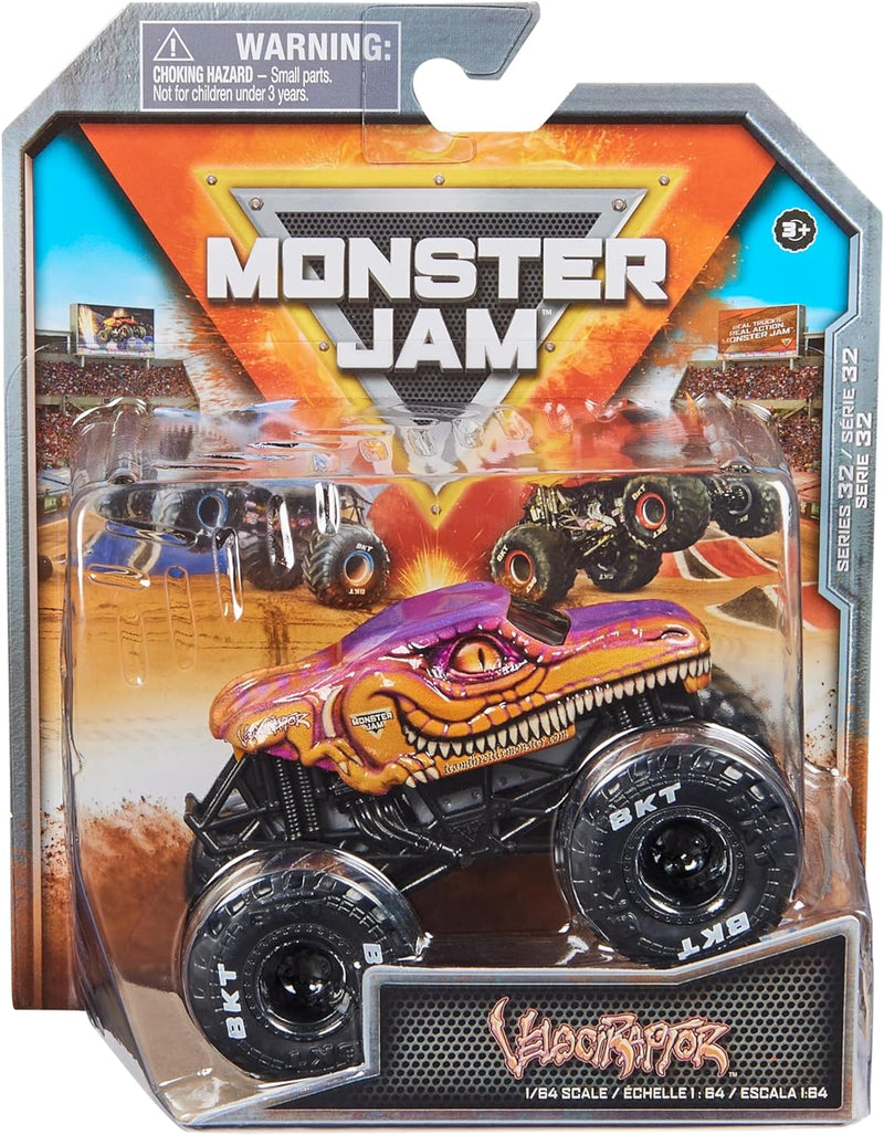 Monster Jam - 1:64 Scale Die Cast - Velociraptor