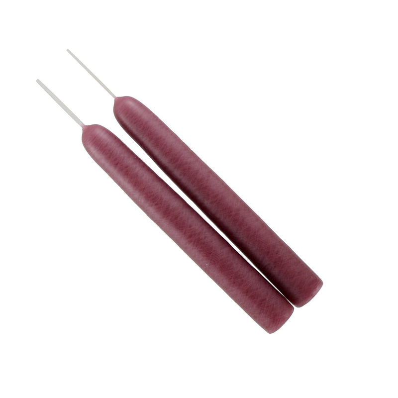 Mole Hollow Taper Pair (Mauve) - - The Country Christmas Loft