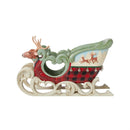 Highland Glen Large Sleigh with Scene Figurine