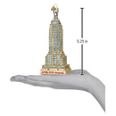 Empire State Building Glass Ornament