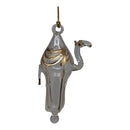 Clear and Gold Camel Ornament