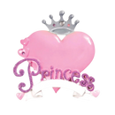 Princess Heart Ornament