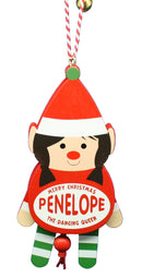 Dancing Wooden Ornament (L - Z) -