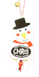 Dancing Wooden Ornament (A - D) -