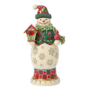 Snowman Nutcracker Traditional Figurine